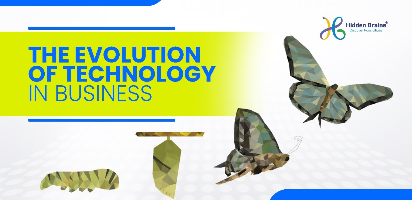 The evolution of technology in business
