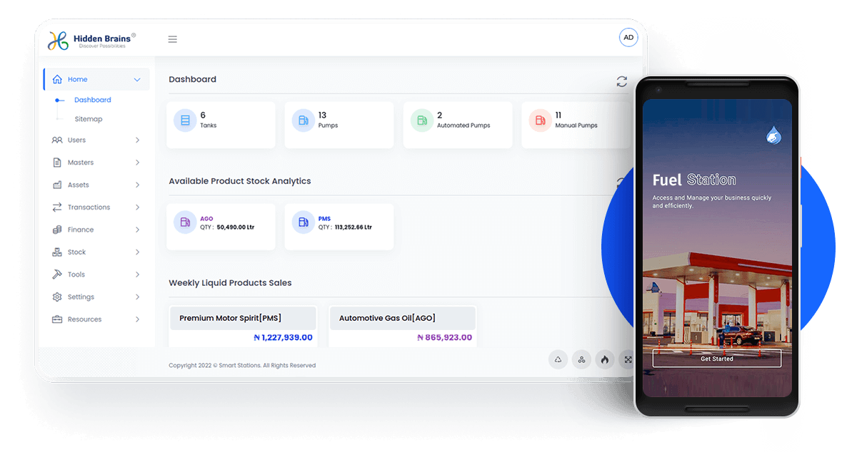 Smart Gas Station Solution Platform